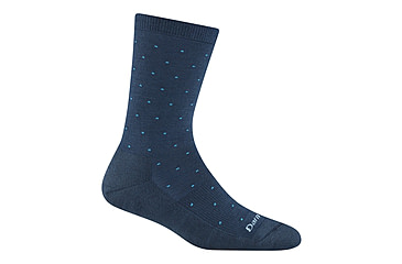 Image of Darn Tough Pin Drop Crew Lightweight with Cushion Socks - Womens, Midnight, Medium, 6110-MIDNIGHT-M-DARN