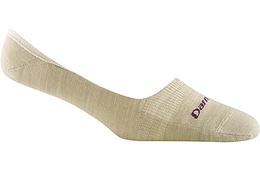 Image of Darn Tough Top Down Solid Lifestyle Sock - Womens, Oatmeal, Large, 6044-OATMEAL-L-DARN