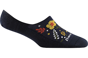 Image of Darn Tough Topless Garden Party No Show Hidden Lightweight Sock - Womens, Navy, Small, 6072-NAVY-S-DARN