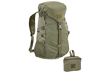 Image of Defcon 5 Foldable Backpack, 25 Liters, OD Green, D5-346 OD