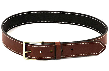Image of DeSantis 1 1/2in. Plain Lined Leather Belt, Lined, Tan, 36, B12TL36Z0