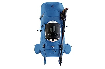 Image of Deuter Aircontact Core 50+10 Backpack, 50L, Baltic/Nightblue, 335132610150