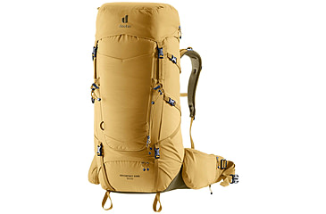 Image of Deuter Aircontact Core 50+10 Backpack, 50L, Savanna/Nori, 335132662160