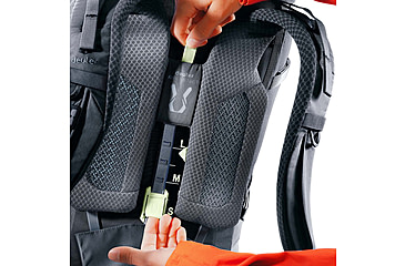 Image of Deuter Aircontact Core 50+10 Backpack, 50L, Black, 335132670000