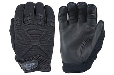 Image of Damascus MX30 Interceptor X Unlined Gloves with Leather Palms, Small, Black MX30SM