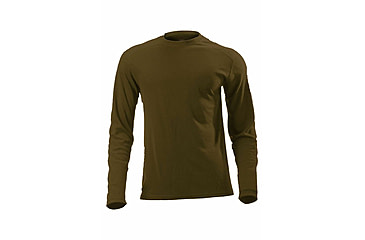 Image of DRIFIRE FR Heavyweight Long Sleeve Tee - Mens, Coyote Brown, Large, DF2-245LS-CB-LG