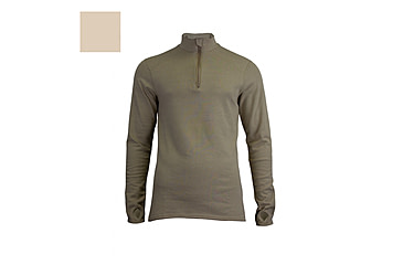 Image of DRIFIRE FR Mid-Weight 1/4 Zip Sweatshirt - Mens, Tan 499, Medium, DF2-393MZ-TN-MD