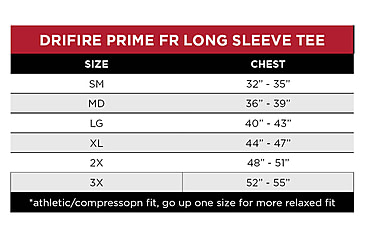 Image of DRIFIRE Prime FR Mid-Weight Soft Compression Long Sleeve Tee - Mens, Tan 499, Extra Large, DF2-MIL-762-PLS-TN-XL