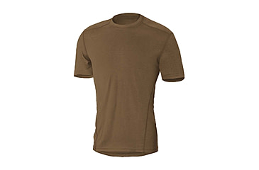 Image of DRIFIRE Prime FR Mid-Weight Soft Compression Short Sleeve Tee - Mens, Coyote Brown, Medium, DF2-MIL-762-PTS-CB-MD