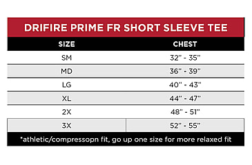 Image of DRIFIRE Prime FR Mid-Weight Soft Compression Short Sleeve Tee - Mens, Coyote Brown, Medium, DF2-MIL-762-PTS-CB-MD
