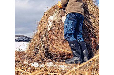 Image of Dryshod Dungho Hi Tough Boots - Mens, Black/Grey, 10, DNG-MH-BK-010