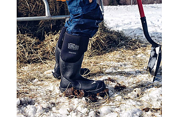 Image of Dryshod Dungho Hi Tough Boots - Mens, Black/Grey, 10, DNG-MH-BK-010