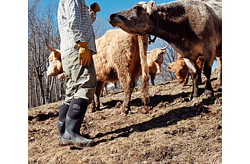 Image of Dryshod Dungho Hi Tough Boots - Mens, Black/Grey, 10, DNG-MH-BK-010