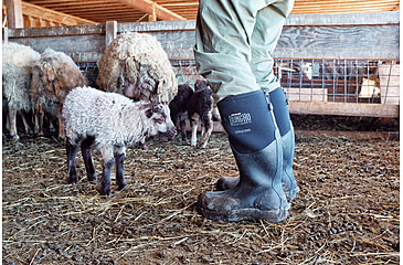 Image of Dryshod Dungho Hi Tough Boots - Mens, Black/Grey, 10, DNG-MH-BK-010