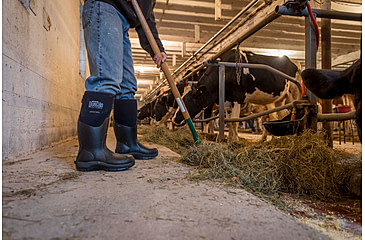 Image of Dryshod Dungho Hi Tough Boots - Mens, Black/Grey, 10, DNG-MH-BK-010