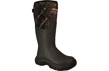 Image of Dryshod Evalusion Max Gusset Hunting Boots - Mens, Camo/Bark, 13, EVG-MH-CM-13