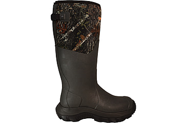 Image of Dryshod Evalusion Max Gusset Hunting Boots - Mens, Camo/Bark, 13, EVG-MH-CM-13