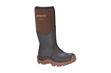Image of Dryshod Haymaker Hi Farm Boot - Women's, Brown/Peanut, 10 HAY-WH-BR-010