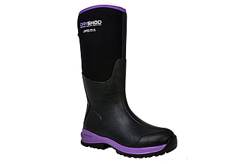 Image of Dryshod Legend MXT Hi Adventure Boot - Womens, Black/Purple, 8, LGX-WH-BKPP-008