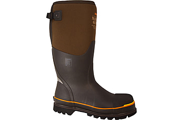 Image of Dryshod Nanotoe Gusset Boots - Mens, Brown/Orange, 6, NTG-UH-BR-6