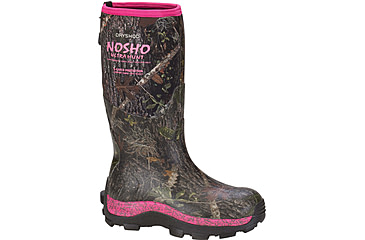 Image of Dryshod NoSho Ultra Hunt Hunting Boot - Womens, Camo/Pink, 10, MBM-WH-PN-010