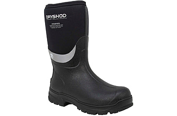 Image of Dryshod Steadyeti Mid Winter Boot - Men's, Black/Grey, 8, SYT-MM-BK-008