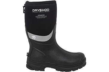 Image of Dryshod Steadyeti Mid Winter Boot - Men's, Black/Grey, 8, SYT-MM-BK-008