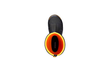 Image of Dryshod Steel-Toe Hi Protective Work Boot, Black/Yellow, 10 STT-UH-BK-010