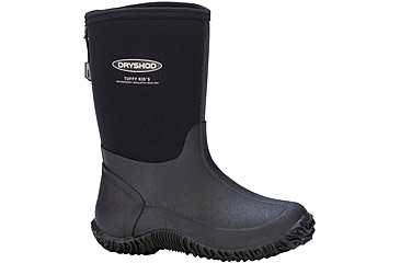 Image of Dryshod Tuffy Sport Boot - Kids, Black/Grey, 10, TUF-KD-BK-010
