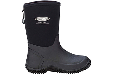 Image of Dryshod Tuffy Sport Boot - Kids, Black/Grey, 10, TUF-KD-BK-010