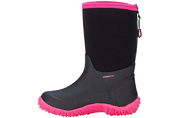 Image of Dryshod Tuffy Sport Boot - Kids, Black/Pink, 10, TUF-KD-PN-010