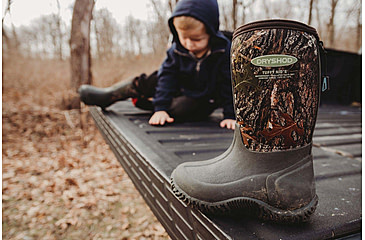 Image of Dryshod Tuffy Sport Boot - Kids, Camo/Timber, 13, TUF-KD-CM-013