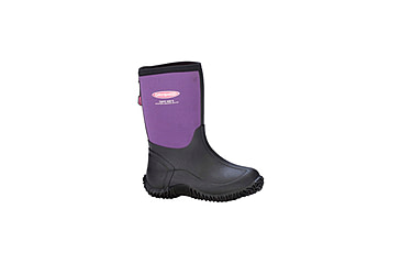 Image of Dryshod Tuffy Sport Boot - Kids, Black/Purple, 4 TUF-KD-PP-400