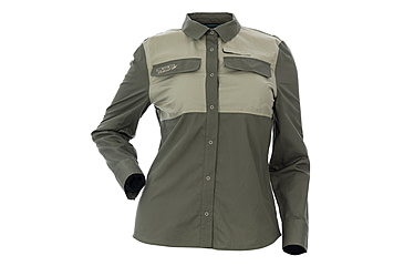 Image of DSG Outerwear Field Shirt - Womens, Sage/Khaki, Medium, 516889