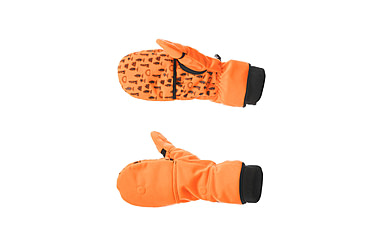 Image of DSG Outerwear Flip Top 3.0 Mitten with Glove Liner, Blaze Orange, Large, 45167