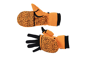Image of DSG Outerwear Flip-Top 4.0 Mitten with Glove Liner - Womens, Blaze Orange, Extra Large, 518180