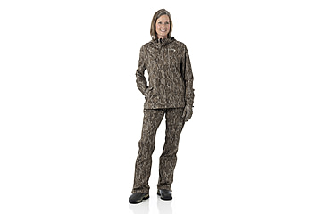 Image of DSG Outerwear Nova Rain Jacket - Womens, Mossy Oak Bottomland, Medium, 514229
