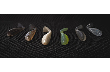 Image of Duckett Fishing 4.5 Subtle Tail Soft Bait, 4.5in, White Pearl, MXST4.5 WP