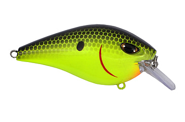 Image of Duckett Fishing BD 1.5 Squarebill Crankbait, Chartreuse Black Back, 1.5, BD1.5-CBLB