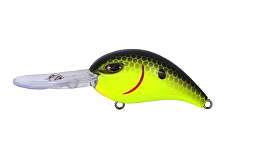 Image of Duckett Fishing BD 6 Deep Diver Bait, Chartreuse Black Back, BD6DD- CBLB