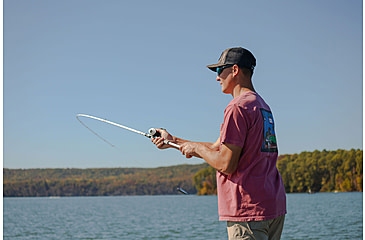 Image of Duckett Fishing Ghost II Fast Spinning Rod, Medium, White, 7 ft, DFGT70M-S