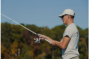 Image of Duckett Fishing Ghost II Fast Spinning Rod, Medium, White, 7 ft, DFGT70M-S