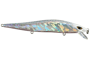 Image of Duckett Fishing Reveal Forward Facing Sonar Jerkbait, 4.5in, 3/4oz, Chrome Shad, DBRJ3/4 CS