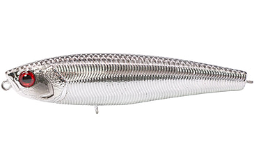 Image of Duckett Fishing Super Sound 95 Topwater, 3-3/4in, 1/2oz, Chrome, MXTW95 C