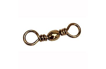 Image of Eagle Claw Barrel Swivel,Resealable,Brass,Size 1 01111-001