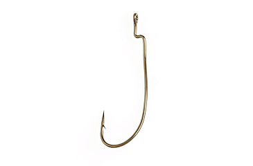 Image of Eagle Claw Lazer Sharp Value Series Rotating Work Hook, Bronze, Size 4/0, 15 per Pack, LPA045GH-4/0