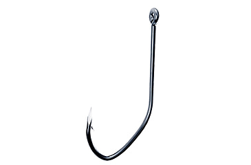 Image of Eagle Claw Trokar Finesse Hook, Platinum Chrome, Size 1, 6 per Pack, TK137-1