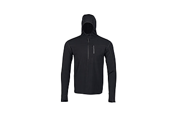 Image of Eberlestock Lochsa 1/2 Zip Hoodie - Men's, Black, Medium, L12BM