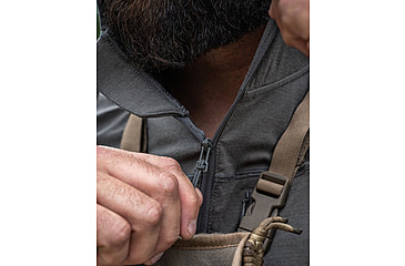 Image of Eberlestock Lochsa 1/2 Zip Hoodie - Mens, Gunmetal, 2XL, L12T2