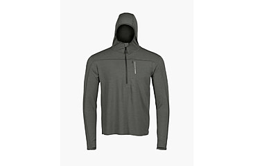 Image of Eberlestock Lochsa 1/2 Zip Hoodie - Mens, Gunmetal, 2XL, L12T2